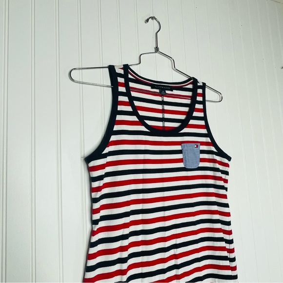 Tommy Hilfiger Stripe Midi Tank Dress - Picture 4 of 8